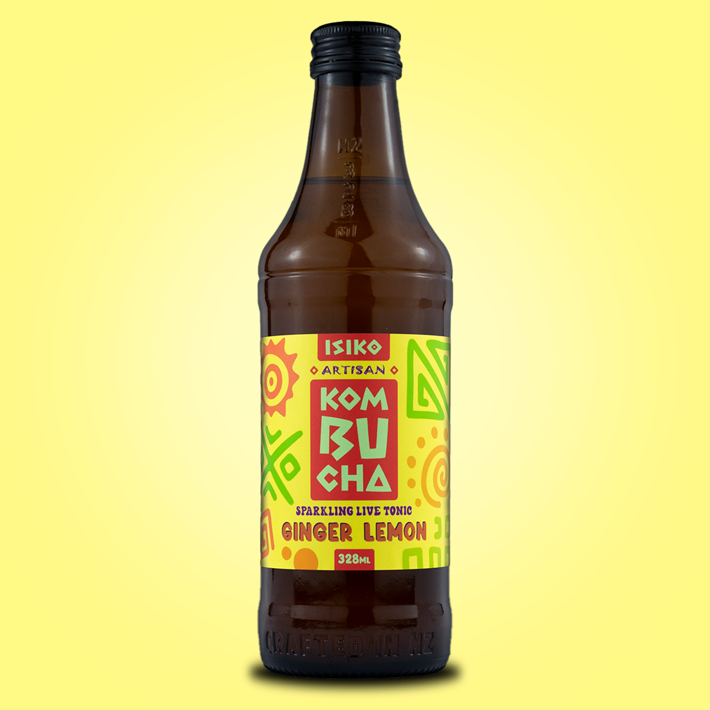 ISIKO Ginger Lemon Kombucha