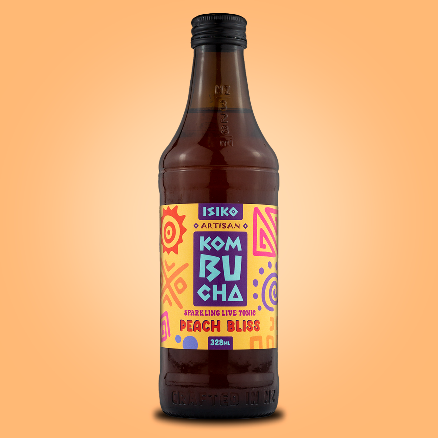 ISIKO Peach Bliss Kombucha